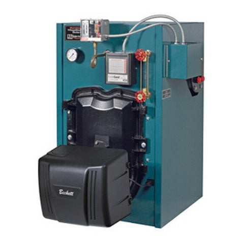 Burnham MST MegaSteam 3-Stage Oil Fired Boiler Less Tankless Coil, 1.05 gph, 95 MBH