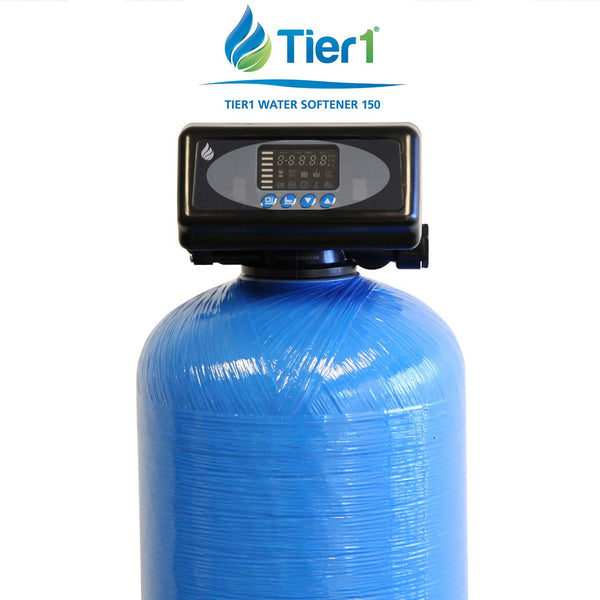 Tier1 48,000 Grain High Efficiency Digital Water Softener for Hard Water